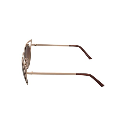 Quay INVADER Okulary przeciwsłoneczne goldfarben zalando bialy z filtrem SPF