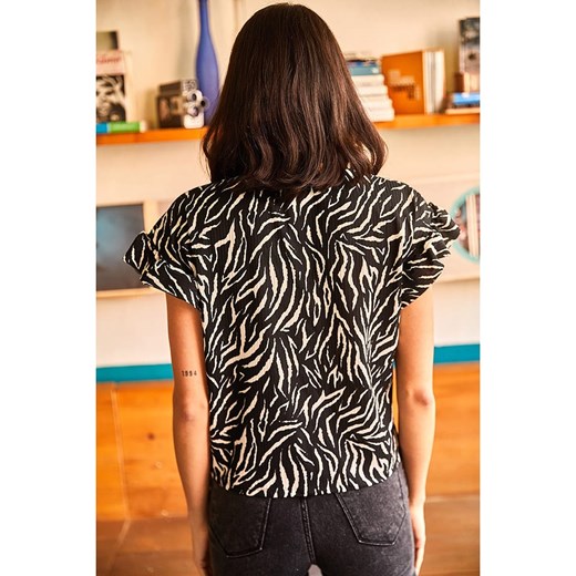 Olalook Koszulka w kolorze czarnym Olalook M wyprzedaż Limango Polska