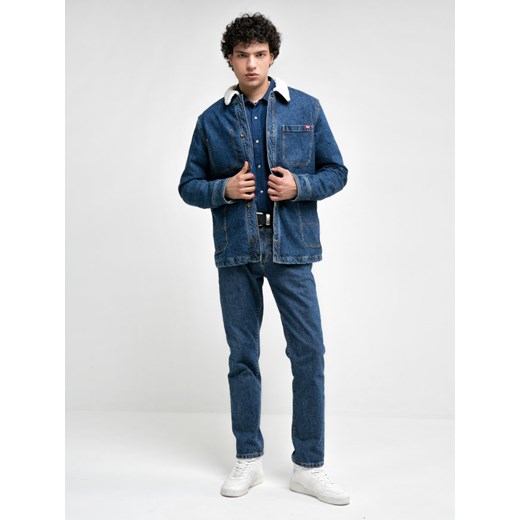 Kurtka męska jeansowa z linii Authentic Workwear Jacket 488 ze sklepu Big Star w kategorii Kurtki męskie - zdjęcie 162921406