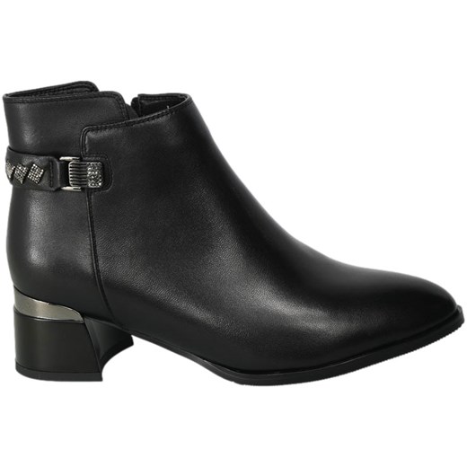 Botki Loretta Vitale CX863 Black Skórzane Loretta Vitale 37 wyprzedaż EuroButy.com.pl
