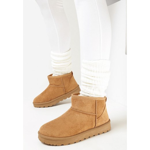 Brązowe Śniegowce za Kostkę Parlase 41 okazja born2be.pl