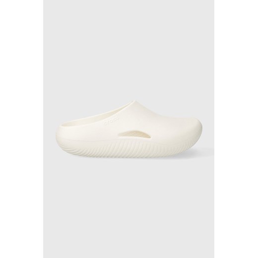 Crocs klapki Mellow Clog kolor biały 208493 ze sklepu PRM w kategorii Klapki męskie - zdjęcie 162932625