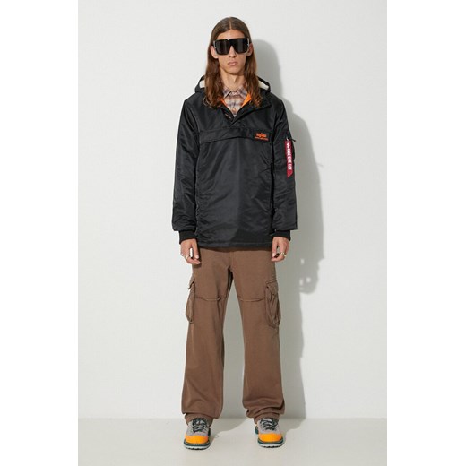 Alpha Industries kurtka HPO Anorak męska kolor czarny przejściowa 178139.03 Alpha Industries L wyprzedaż PRM
