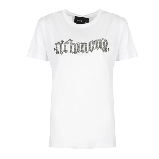 John Richmond T-Shirt "Nye" | RWP20208TS | Nye | Kobieta | Biały ze sklepu ubierzsie.com w kategorii Bluzki damskie - zdjęcie 162935207
