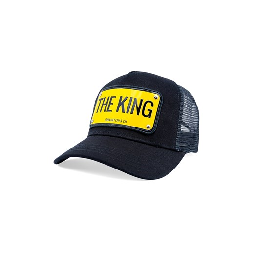 John Hatter Bejsbolówka "The King" | 1005 / THE KING | Mężczyzna | Czarny John Hatter & Co One Size wyprzedaż ubierzsie.com