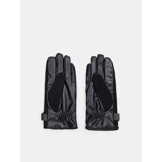 Czarne rękawiczki Sinsay 