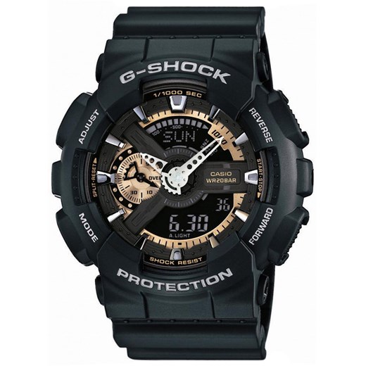 Zegarek G-Shock GA-110RG-1AER Black/Black one size eobuwie.pl