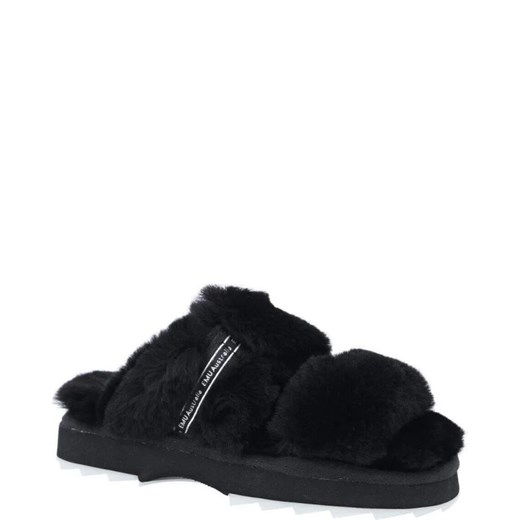 EMU Australia Wełniane obuwie domowe wobbegong | z dodatkiem skóry Emu Australia 37 okazja Gomez Fashion Store