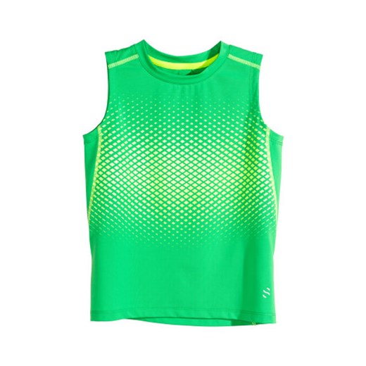  Koszulka treningowa  h-m zielony sportowy