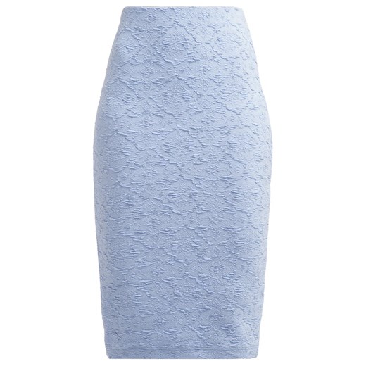 Miss Selfridge Spódnica ołówkowa  blue zalando niebieski abstrakcyjne wzory