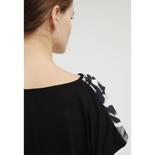 Anna Field Bluzka black/white zalando bezowy poliester