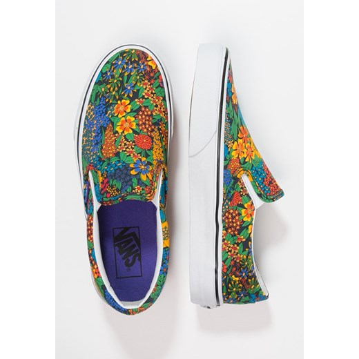 Vans CLASSIC Półbuty wsuwane multicolor/true white zalando granatowy klasyczny