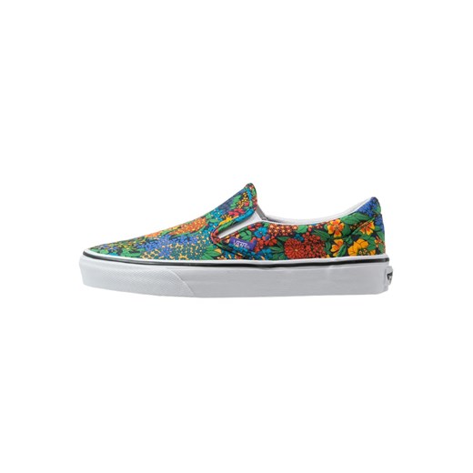 Vans CLASSIC Półbuty wsuwane multicolor/true white zalando szary abstrakcyjne wzory