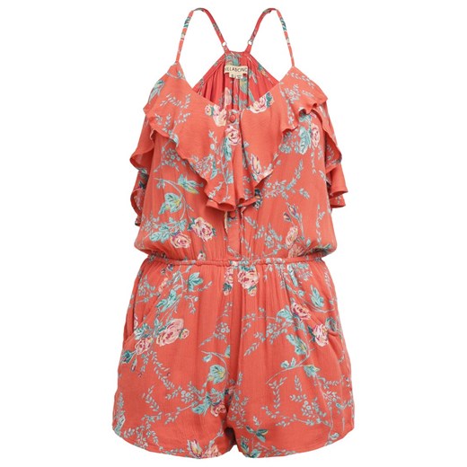 Billabong DREAM ESCAPE Kombinezon hot coral zalando rozowy abstrakcyjne wzory