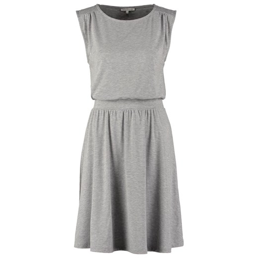 mint&berry Sukienka z dżerseju light grey melange zalando szary abstrakcyjne wzory