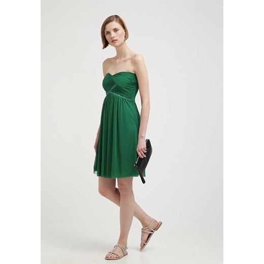 ESPRIT Collection Sukienka koktajlowa amazing green zalando zielony krótkie
