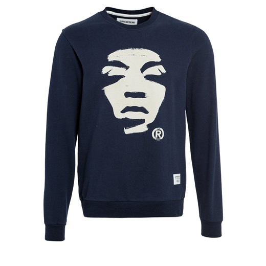 Supreme Being FACE OFF Bluza navy zalando czarny abstrakcyjne wzory