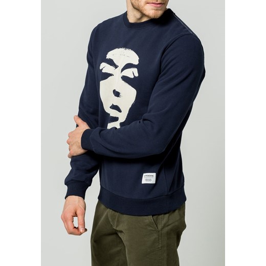 Supreme Being FACE OFF Bluza navy zalando czarny długie