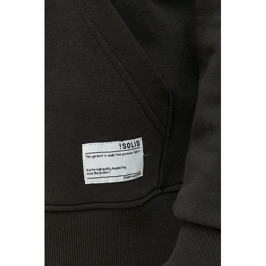 Bluza męska czarna Solid casual