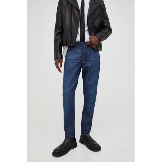 G-Star Raw jeansy męskie kolor niebieski ze sklepu ANSWEAR.com w kategorii Jeansy męskie - zdjęcie 163349909