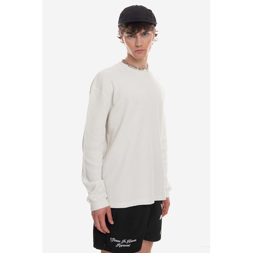 Guess U.S.A. sweter bawełniany kolor biały lekki M3GP00.KBB20-G046 ze sklepu ANSWEAR.com w kategorii Swetry męskie - zdjęcie 163350049