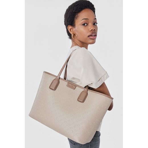 Tous shopper bag na ramię mieszcząca a5 matowa