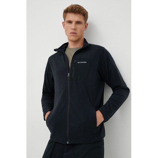 Columbia bluza męska kolor czarny wzorzysta ze sklepu ANSWEAR.com w kategorii Bluzy męskie - zdjęcie 163353666