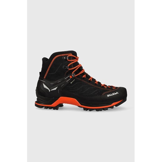 Salewa buty Mountain Trainer Mid GTX męskie kolor czarny ze sklepu ANSWEAR.com w kategorii Buty trekkingowe męskie - zdjęcie 163354676