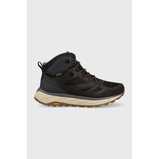 Jack Wolfskin buty Terraventure Texapore mid męskie kolor czarny ocieplone ze sklepu ANSWEAR.com w kategorii Buty trekkingowe męskie - zdjęcie 163354736