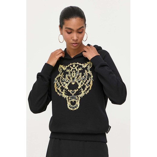 PLEIN SPORT bluza damska kolor czarny z nadrukiem Plein Sport S ANSWEAR.com