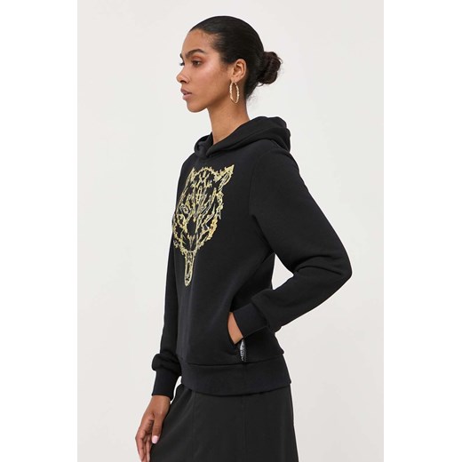 PLEIN SPORT bluza damska kolor czarny z nadrukiem Plein Sport M ANSWEAR.com