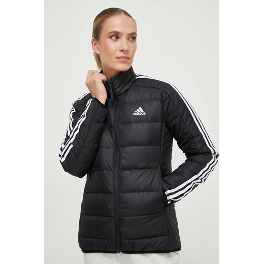 adidas kurtka puchowa damska kolor czarny przejściowa ze sklepu ANSWEAR.com w kategorii Kurtki damskie - zdjęcie 163368126