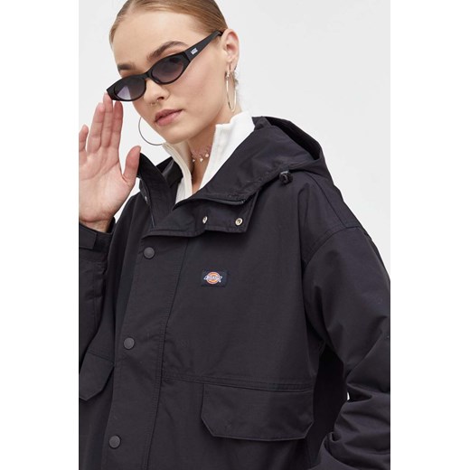 Dickies kurtka damska kolor czarny przejściowa Dickies XL ANSWEAR.com