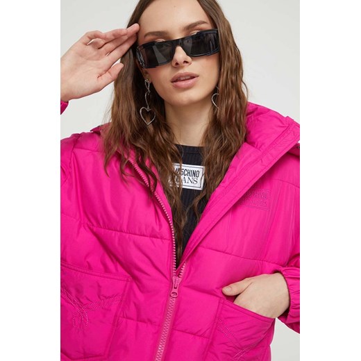 Kurtka damska Moschino Jeans krótka bez kaptura
