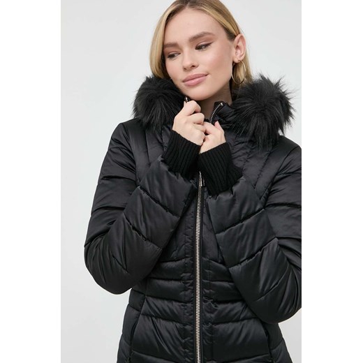 Marciano Guess kurtka damska kolor czarny zimowa ze sklepu ANSWEAR.com w kategorii Kurtki damskie - zdjęcie 163371398