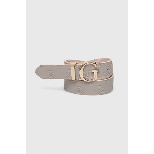 Guess pasek dwustronny damski kolor różowy Guess XS ANSWEAR.com