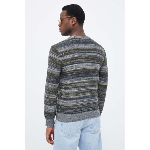Sweter męski szary Pepe Jeans w stylu młodzieżowym