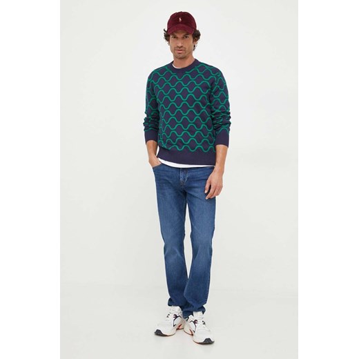 Sweter męski United Colors Of Benetton młodzieżowy