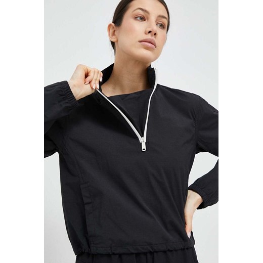 Calvin Klein Performance wiatrówka CK Athletic kolor czarny przejściowa oversize ze sklepu ANSWEAR.com w kategorii Kurtki damskie - zdjęcie 163403826