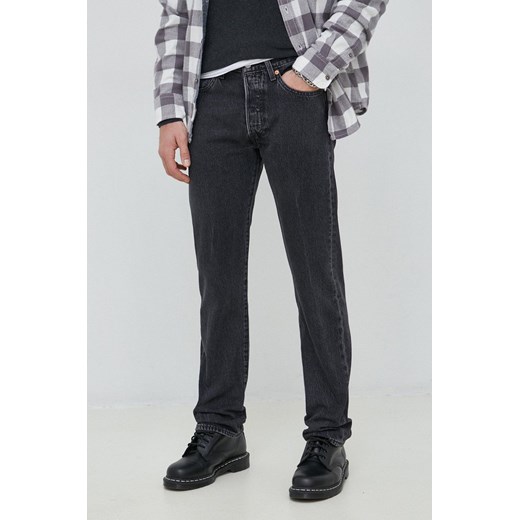 Levi&apos;s jeansy 501 męskie ze sklepu ANSWEAR.com w kategorii Jeansy męskie - zdjęcie 163406336