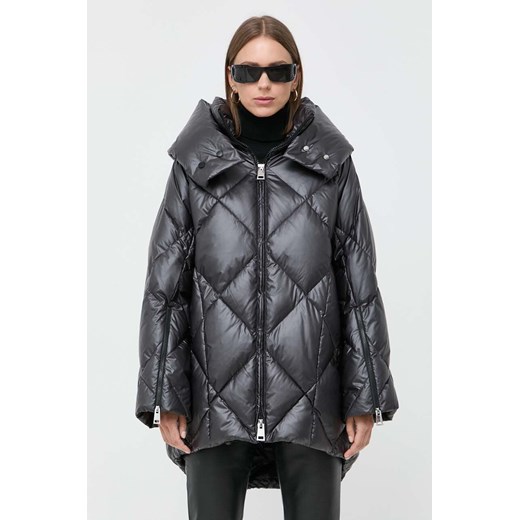 Liviana Conti kurtka puchowa damska kolor czarny zimowa oversize Liviana Conti 34 ANSWEAR.com