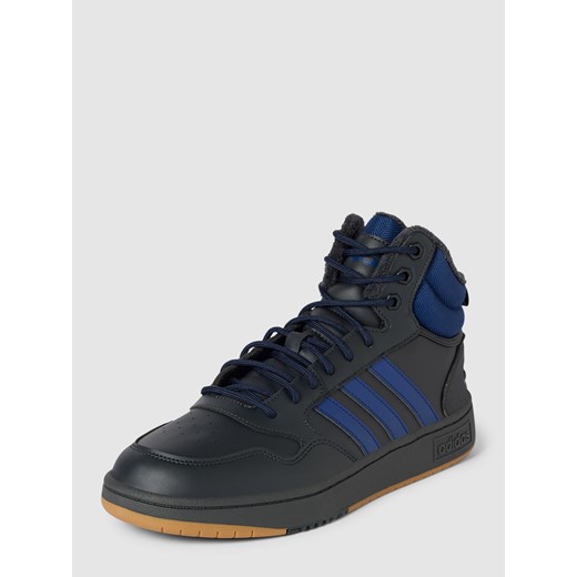 Sneakersy wysokie z detalami z logo model ‘HOOPS 3.0 MID’ Adidas Sportswear 44 Peek&Cloppenburg 