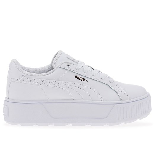 Buty Puma Karmen L 38737401 - białe ze sklepu streetstyle24.pl w kategorii Buty sportowe damskie - zdjęcie 163441999