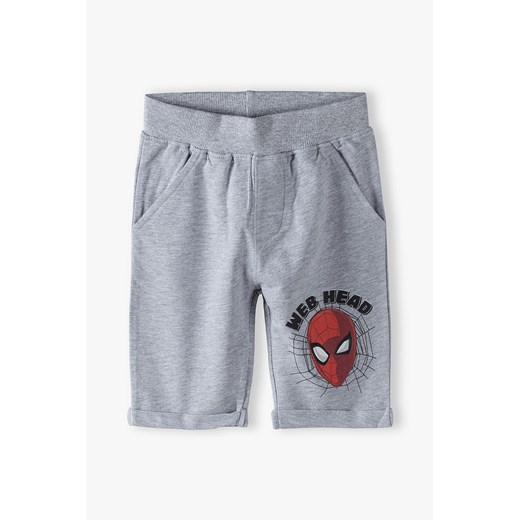 Spodenki chłopięce Spiderman z nadrukami na lato