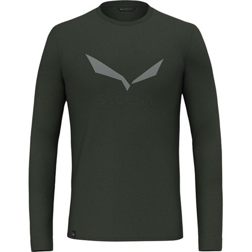 Longsleeve męski Solidlogo Dry Salewa ze sklepu SPORT-SHOP.pl w kategorii T-shirty męskie - zdjęcie 163449357