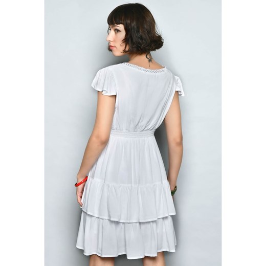 H.H.G. Sukienka w kolorze białym S okazyjna cena Limango Polska