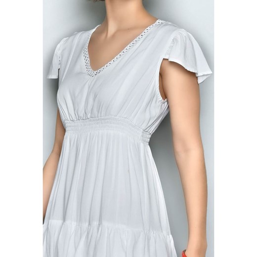 H.H.G. Sukienka w kolorze białym S Limango Polska okazja
