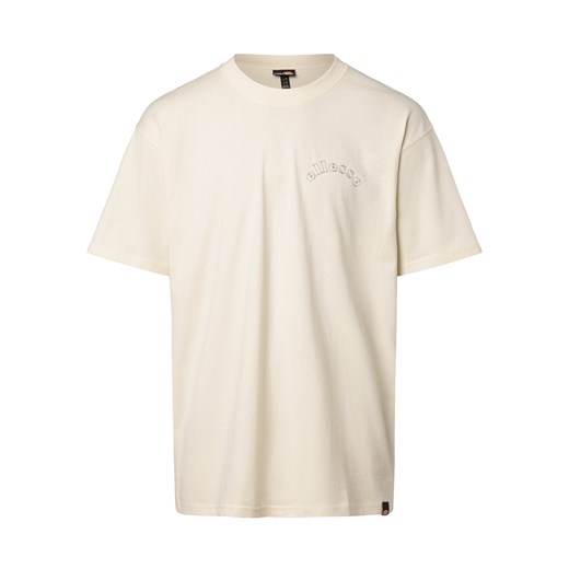 ellesse T-shirt męski Mężczyźni Bawełna écru nadruk ze sklepu vangraaf w kategorii T-shirty męskie - zdjęcie 163453488