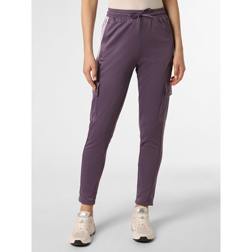 adidas Sportswear Damskie spodnie dresowe Kobiety lila jednolity ze sklepu vangraaf w kategorii Spodnie damskie - zdjęcie 163453525
