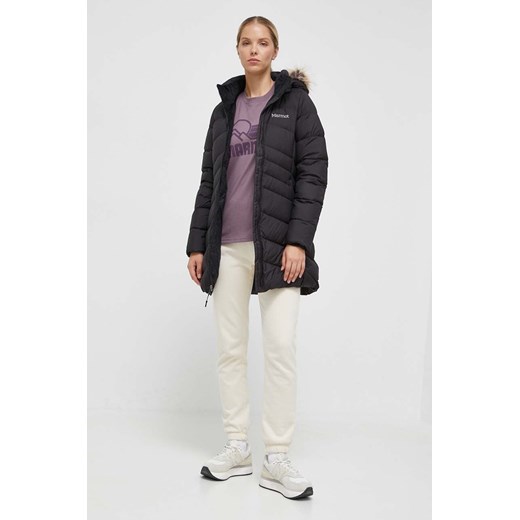 Marmot kurtka puchowa damska kolor czarny zimowa Marmot S ANSWEAR.com